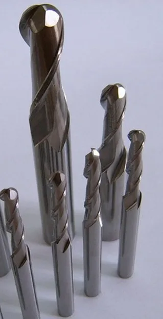 Supply high quality Super micro grain tungsten carbide Ball nose end mills Flute Dia 20 total length 150 Cutting hardness HRC60 |