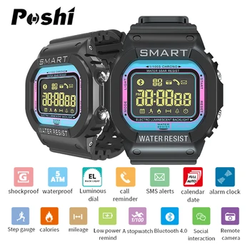 

New Smart Watch Multi-function Sports Watch Heart Rate Bluetooth Android IOS Waterproof GPS Smartwatch Men Women Digital Watches