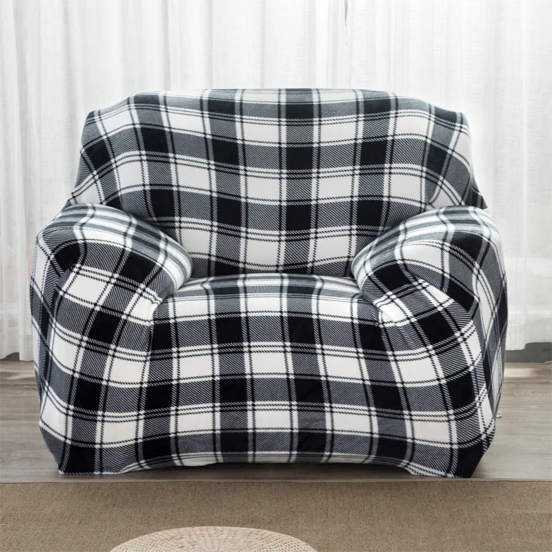 Classic Stripe Tight All inclusive Sofa Couch Covers Stretch Elastic