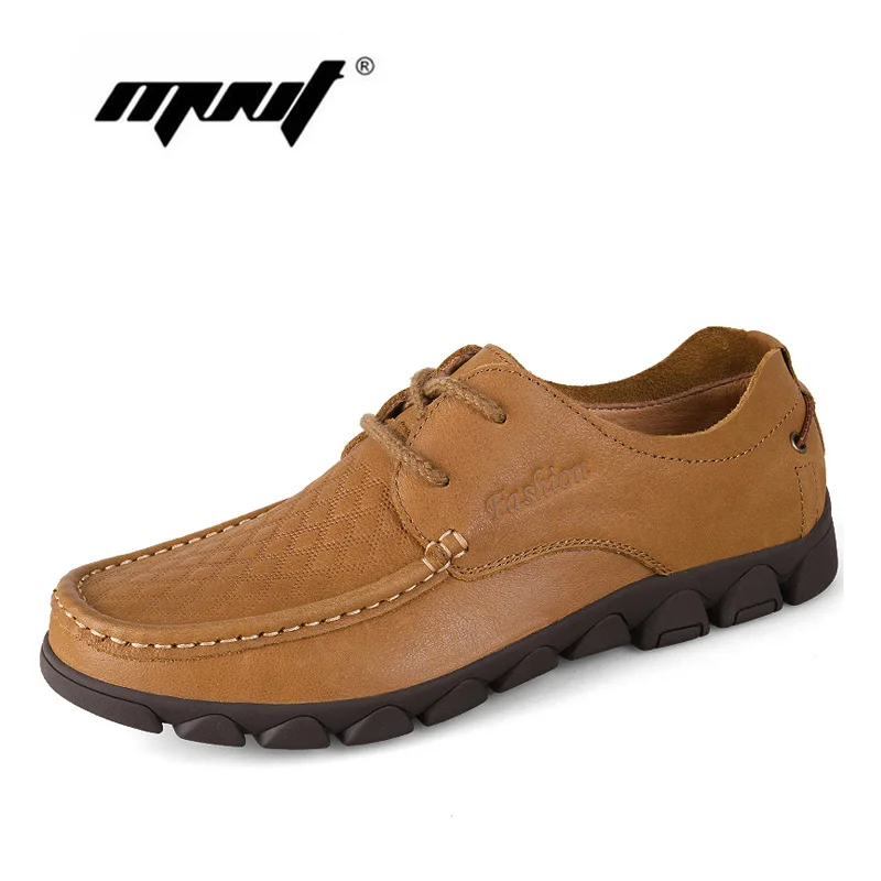 

Full grain leather men casual shoes,handmade fashion comfortable flats shoes breathable shoes men Dropshipping