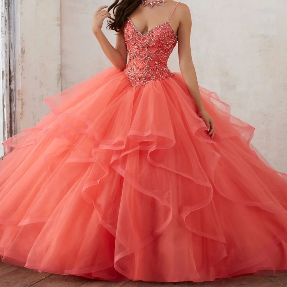 Popular Coral  Quinceanera  Dresses  Buy Cheap Coral  
