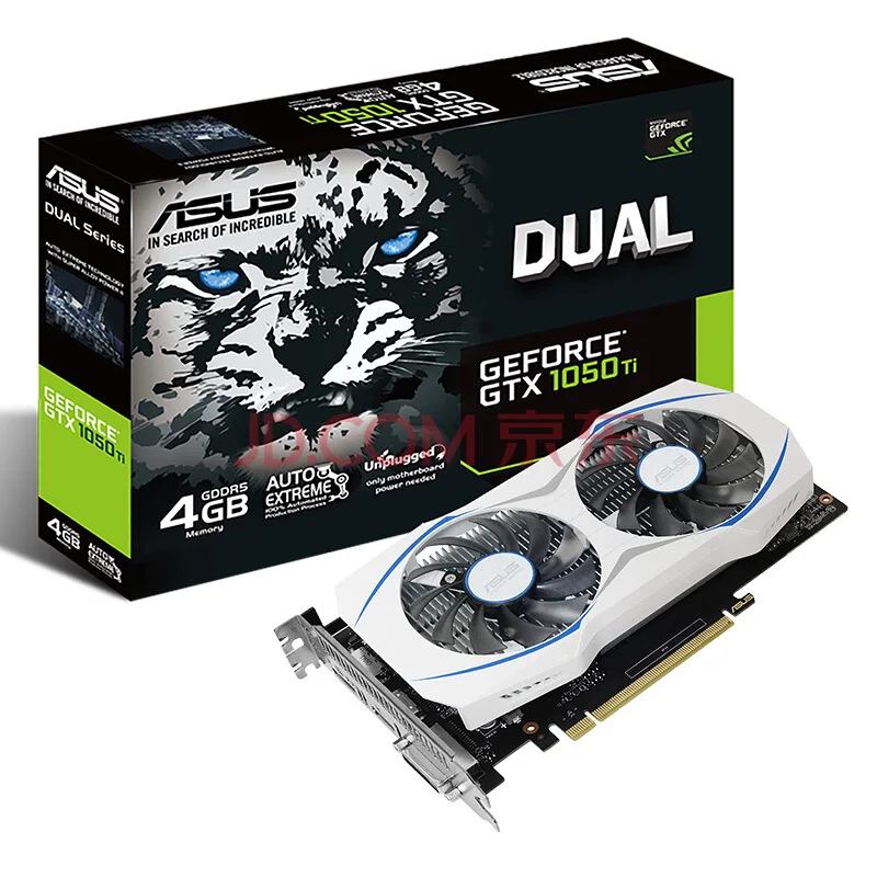 ASUS GTX1050ti DUAL-GTX1050TI-4G настольный компьютер видеокарта 4g