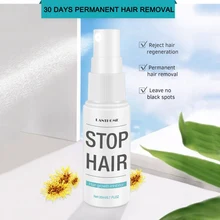 Эпиляция сыворотка-спрей ингибитор борода бикини интимное лицо ноги тело подмышки безболезненное средство для удаления волос масло для питания кожи
