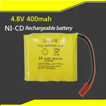 4 8V Ni Cd AA400mah Ni Cd rechargeable font b battery b font set remote control