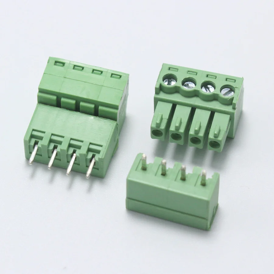 2 шт. 4 контактный разъем для клеммной колодки 4P|pluggable terminal block|terminal blocksplice connector |