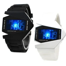 Hombres Reloj Deportivo Digital LED de Colores Relojes de Piloto Aviador Militar Reloj Hombre Reloj LED Moda Reloj Relogio