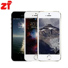 NEW Original iPhone 5S A1530 with IOS Fingerprint 8MP Camera GPS GPRS Bluetooth WIFI Multi Language LTE Touch ID Mobile Phone