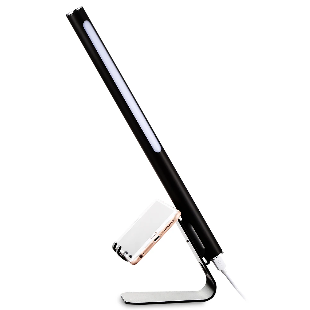 

UE3D Night Light Adjustable Brightness 3 Fixed Ways Touch Control 5V with Smartphone Holder