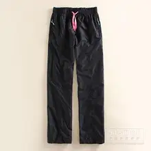 Осенне-зимние женские ветрозащитные водонепроницаемые дышащие термальные брюки с эластичной резинкой на талии Размер m-xl