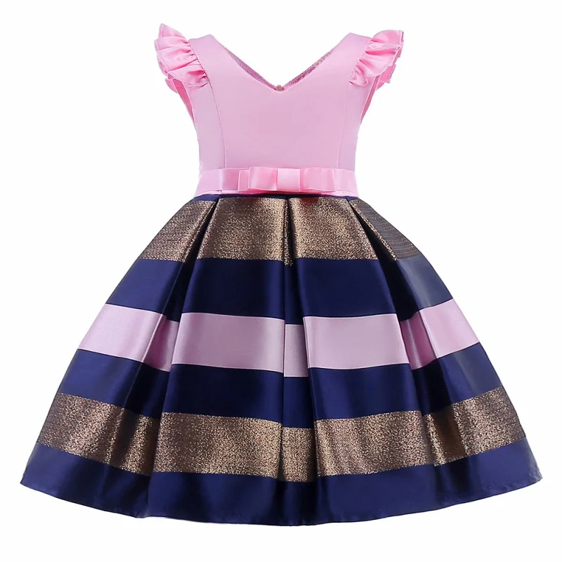 Neonate-Vestito-A-Strisce-Ragazze-Vestiti-Da-Partito-Principessa-Bambini-Di-Natale-Abiti-Da-Sposa-Formale (1)