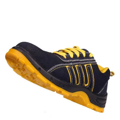 

Anti-smashing and anti-piercing Insulated steel toe cap outdoor climbing Wear-resistant rubber bottom work safety shoes