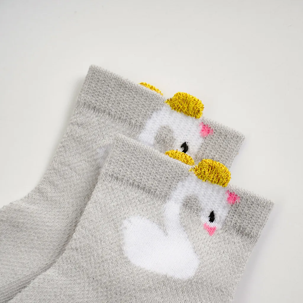 MUQGEW, детские носки хлопковые дышащие нескользящие носки с рисунками животных для мальчиков и девочек, 5 пар skarpetki niemowlak# y2