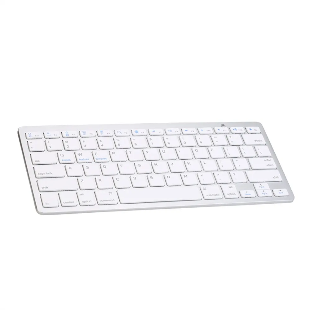 

VOBERRY New Ultra-thin Wireless BT 3.0 Keyboard Ultra-thin Portable For iMac/iPad/Android/Phone/Tablet PC
