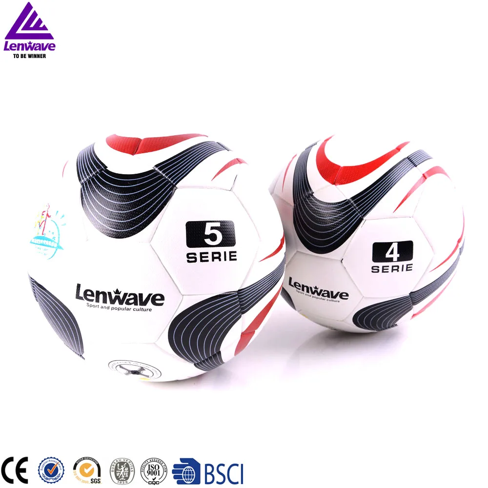 2016 Lenwave Brand Official Match PU Soccer Balls Size 5 Champions League Ball