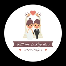 Party Favors Labels Personalized Wedding Stickers custom Candy Stickers Wedding engagement anniversary supplies Boda