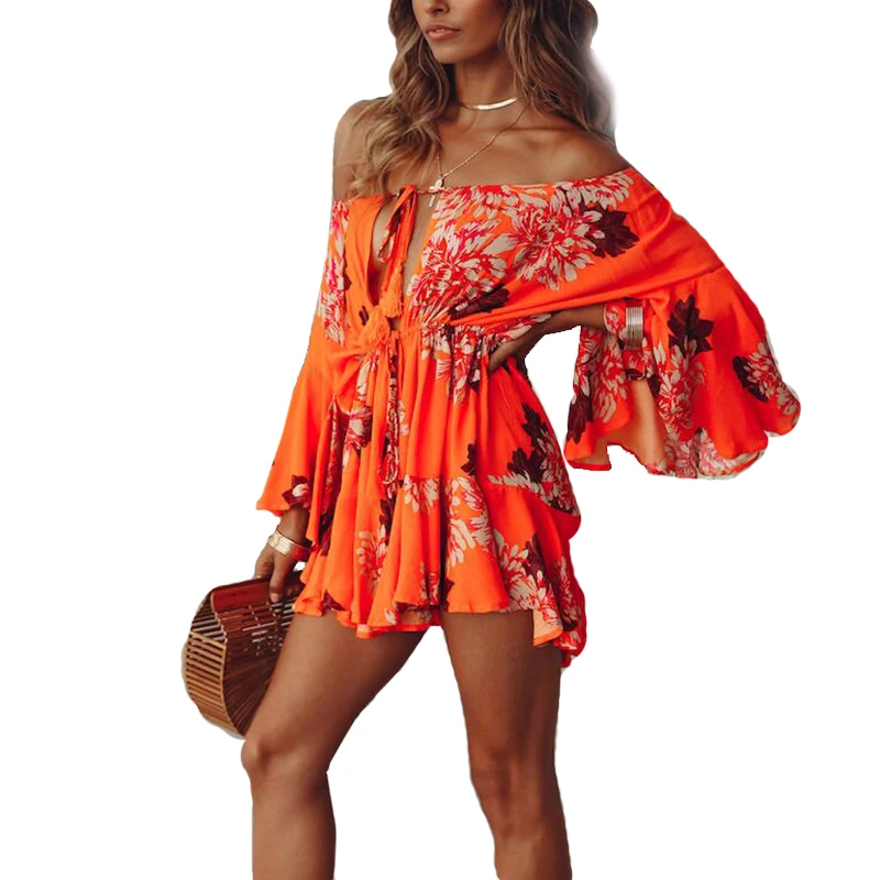 playsuit off the shoulder