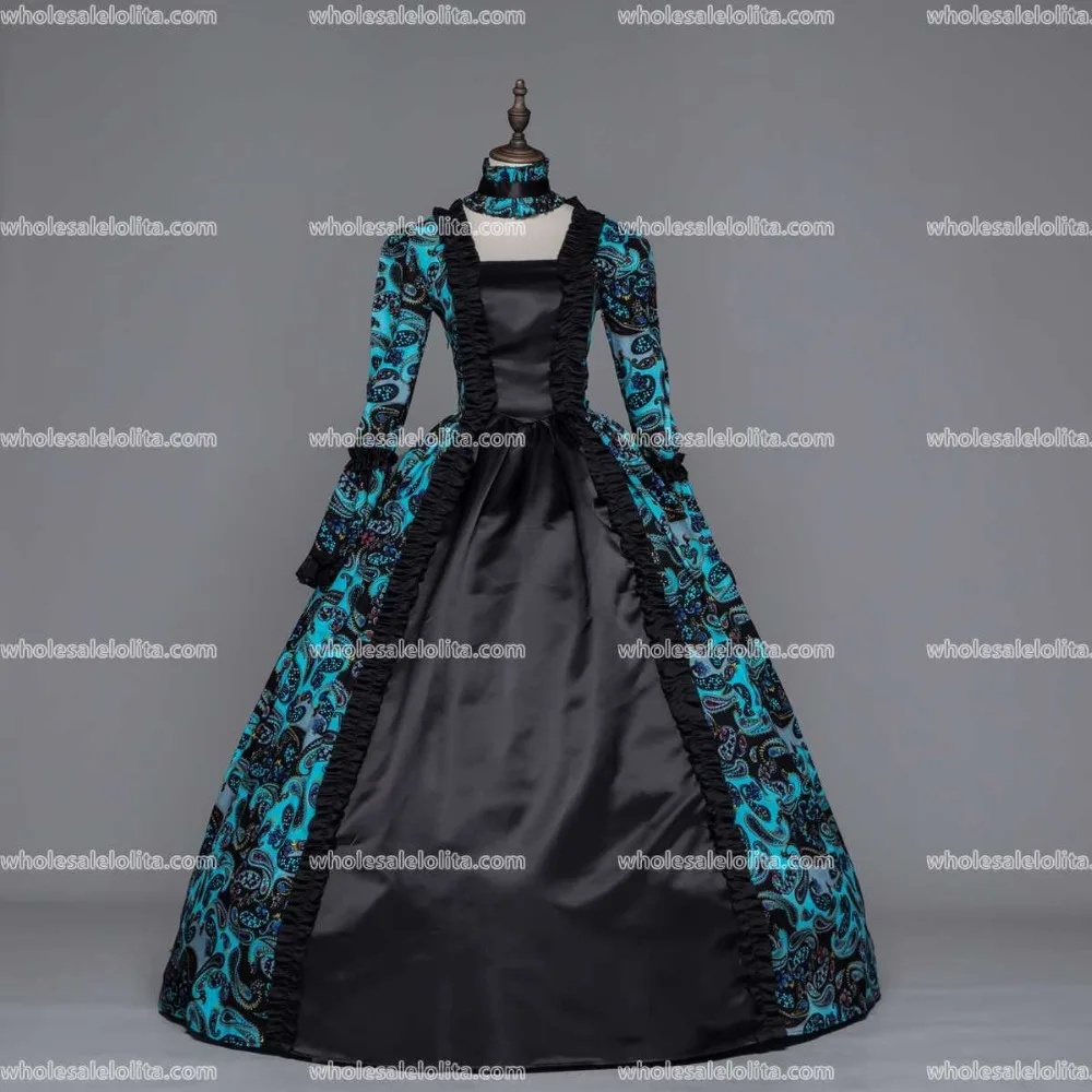 Бальное платье South Belle рабочая одежда средневековая Мария-Антуанетта костюм