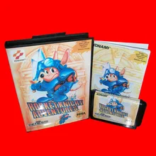 Ракета рыцарь приключения с коробкой и руководство 16bit MD игровая карта для sega Mega Drive для Genesis