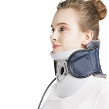 Cervical Traction Collar Inflatable Neck Health Care Correction Massage Device Air Wave Hanging Cervical Stretched Brace цена Cervical Traction Collar Inflatable Neck Health Care Correction Massage Device Air Wave Hanging Cervical Stretched Brace цены онлайн