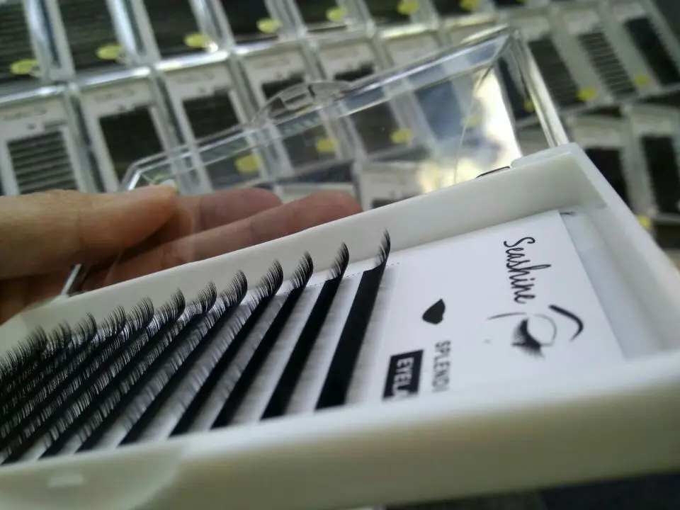 

C D L CURL Individual Eyelash Extension Nutural Long Individual Lashes 100% Hand Made False Eyelashes free shipping