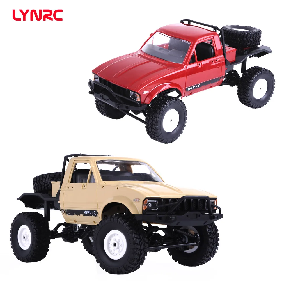 

Lynrc C-14 RC Car 1/16 Remote Control 4 Wheel Drive Off-Road RC Car Military Truck Model Remote Control