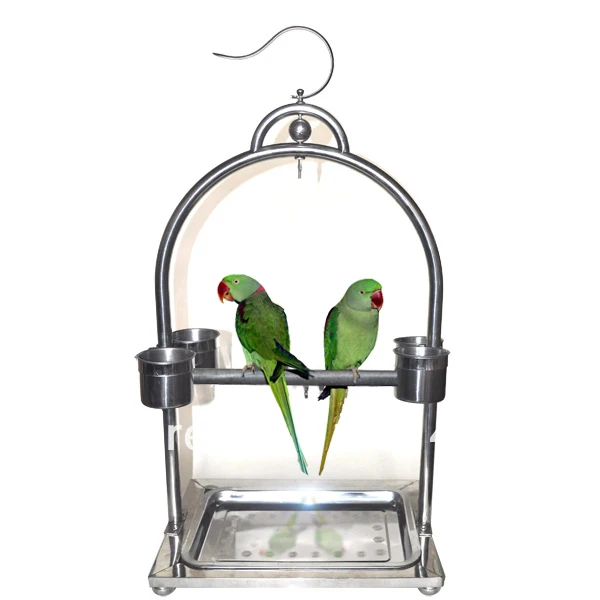Haning Designed Bird Cage Stands with Removalbe Tray L44*W33*H78.5in