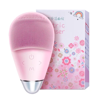 

Electric Silicone Cleansing Brush Cleaning Pores Firming Skin Anti-puffiness Multi-functional Cleansing Brush