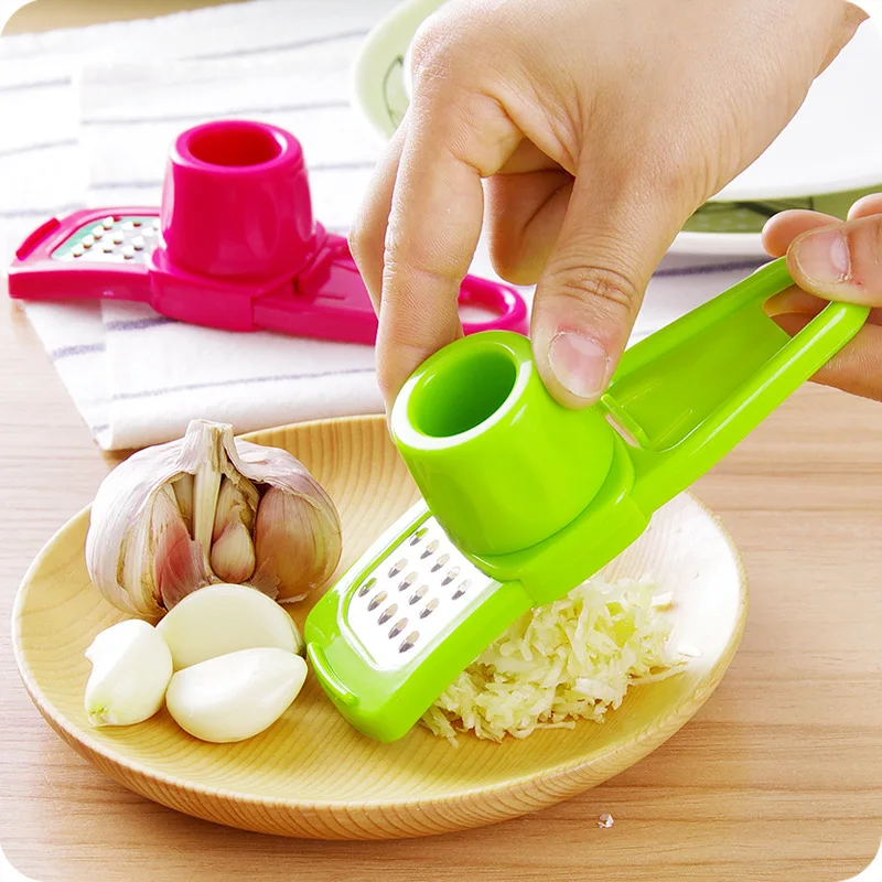 

1PC Multi Functional Ginger Garlic Grinding Grater Planer Slicer Cutter Cooking Tool Utensils Kitchen Accessories (Random Color)
