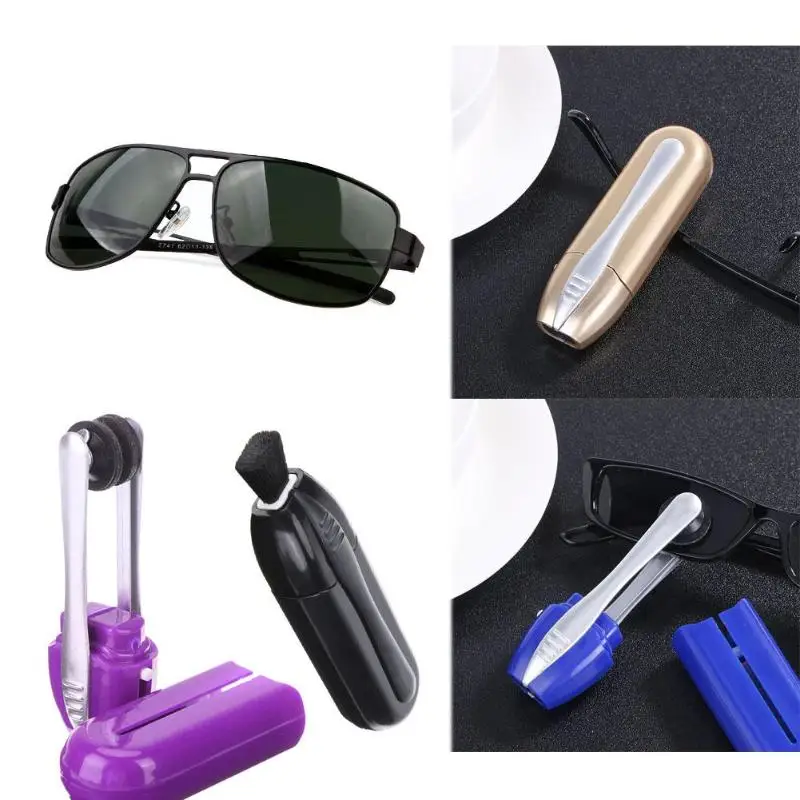 Practical Glasses Cleaner Best Eyeglass Eyewear Clean Brush Maintenance