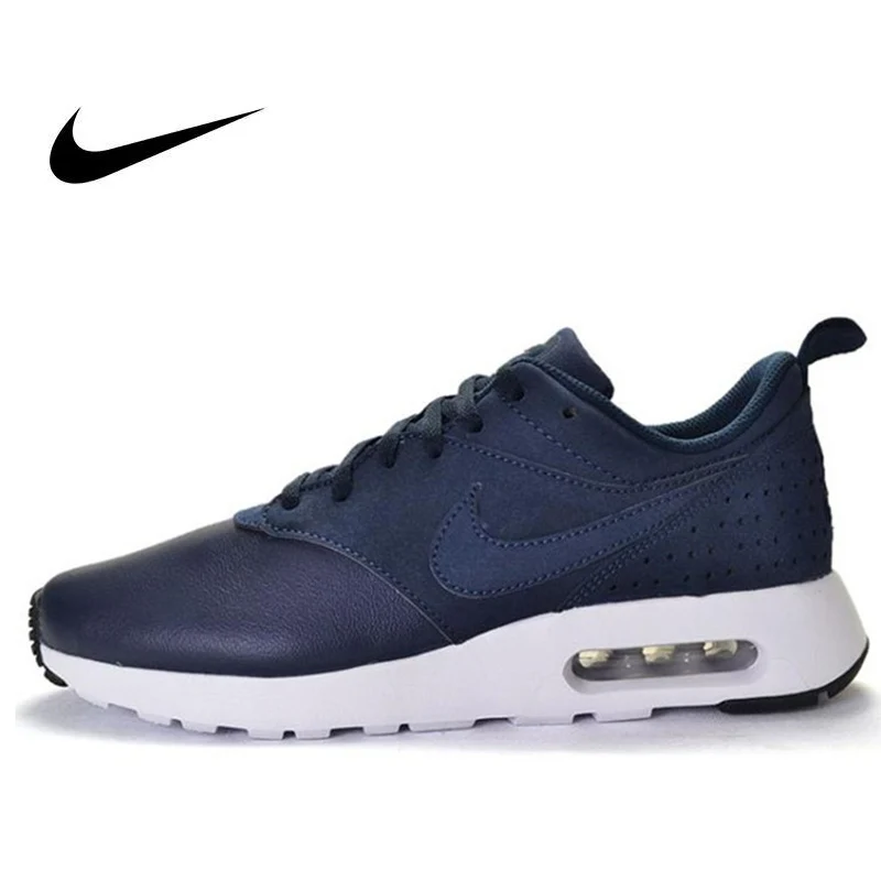 

Original Official NIKE Leather Surface AIR MAX Men's Running Shoes Low Top Sneakers Outdoor Walking Jogging Athletic Comfortable