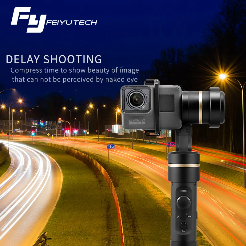  FeiyuTech fy G5 Splashproof 3-axis Handheld Gimbal For GoPro HERO 6 5 4 3 3+ Xiaomi yi 4k SJ AEE Ac