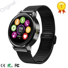 2017new Bluetooth Smart часы с вибрации IPS Экран mtk2502c Поддержка сердечного ритма Мониторы сообщение Sync для IOS телефонах Android