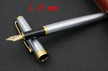 

BAOER 388 Stainless Golden Trim Calligraphy Nib Fountain Pen