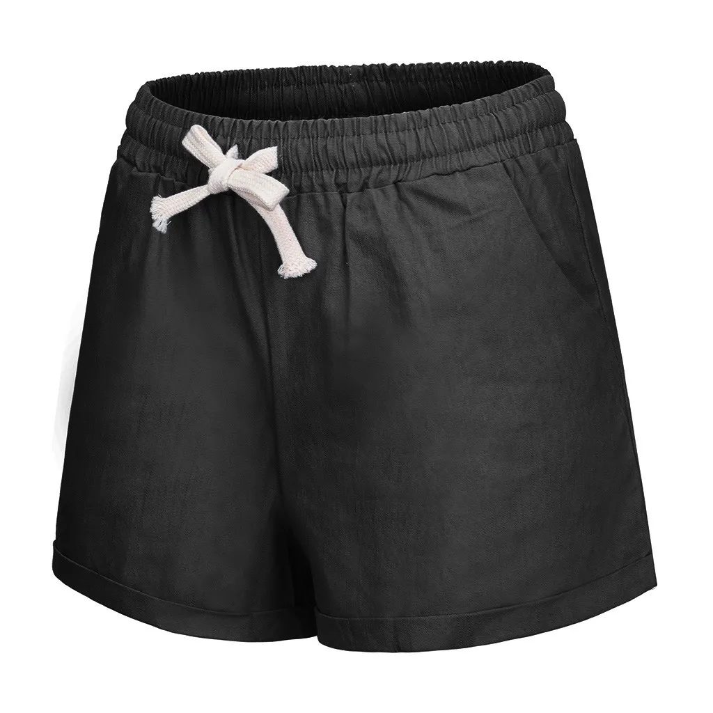 JAYCOSIN 2019 Топ для женщин; большие размеры карманная повязка одноцветное шорты женщин бег спортивные широкие брюки 2,22