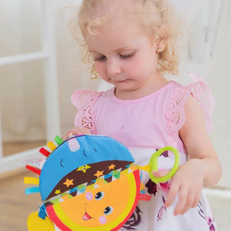 Baby Cloth Book Cartoon Animals Early Educational Book with Sound Paper YJS Dropship Baby Cloth Book Cartoon Animals Early Educational Book with Sound Paper YJS Dropship