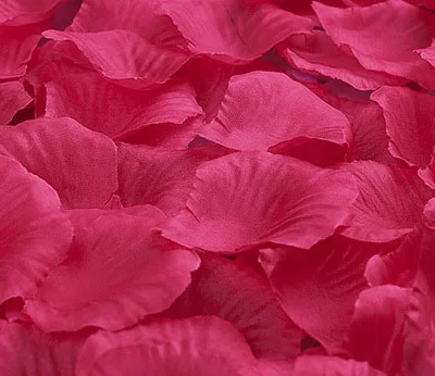 100 шт. лепестки роз для свадьбы Вечерние Искусственные цветы из шелка цветок украшения и венки украшения дома suppply
