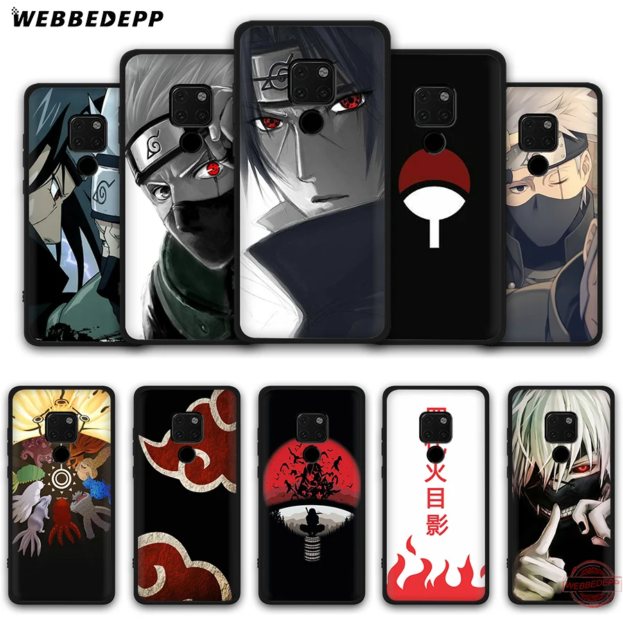 WEBBEDEPP Naruto Kakashi Japanese anime Soft Case for Huawei Mate 30 10 20 Pro Lite Nova 2i 3 3i 4 5i 2 Cases | Мобильные телефоны