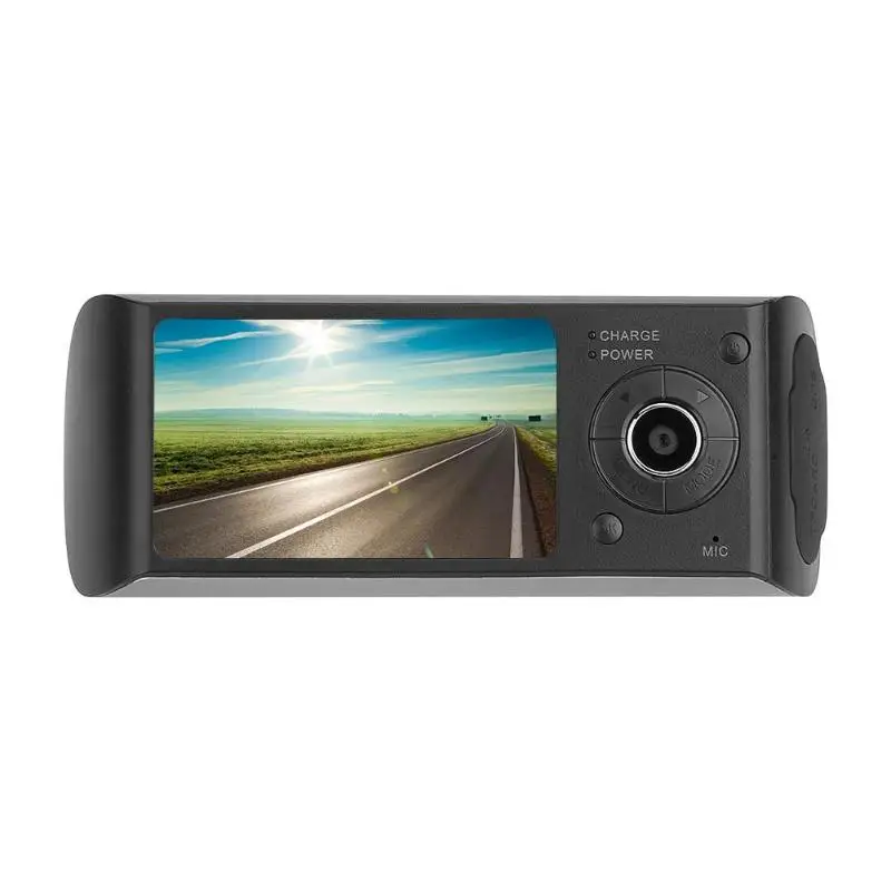 Двойной объектив 2.7in lcd HD Авто DVR камера gps регистратор g-сенсор видеорегистратор dvr/dash камера Автомобильная электроника Новинка