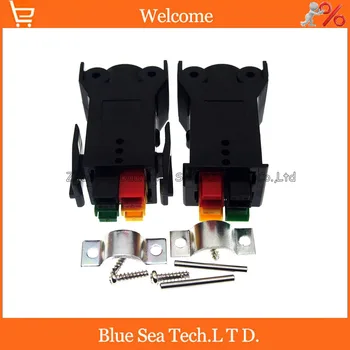 

New 4 Pin/poles 30A 600V PCB Power Connector module Battery Plug&socket,4P UPS power module,4 colors Mix