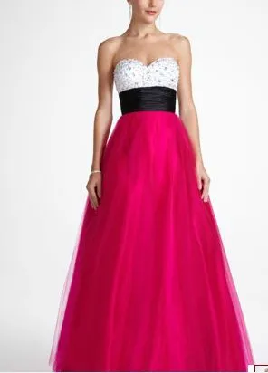 Block Prom Dresses