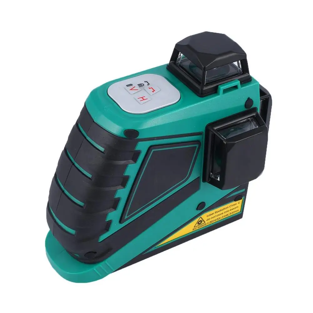 

DOVOH 12 Lines 3D Laser Levels Green Light Leveling Instrument Self-leveling Laser Leveler Vertical Horizontal Cross Laser