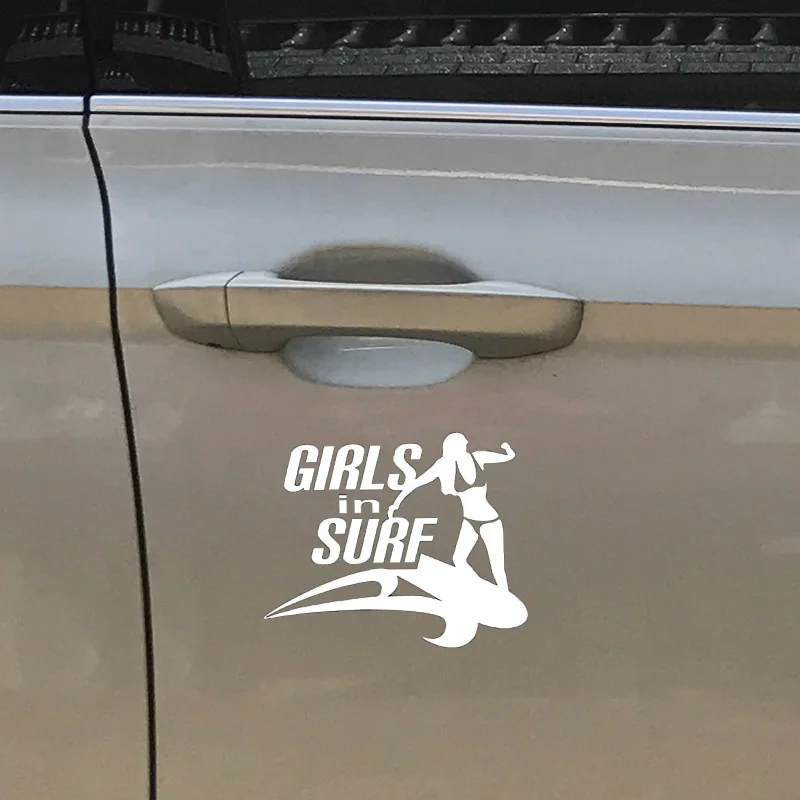 1pc SEEYULE Girls in Surf Car Sticker Sports Enthusiast Motorcycle Car Styling Window Trunk Cover Vinyl Decal Accessories 1pc SEEYULE Girls in Surf Car Sticker Sports Enthusiast Motorcycle Car Styling Window Trunk Cover Vinyl Decal Accessories