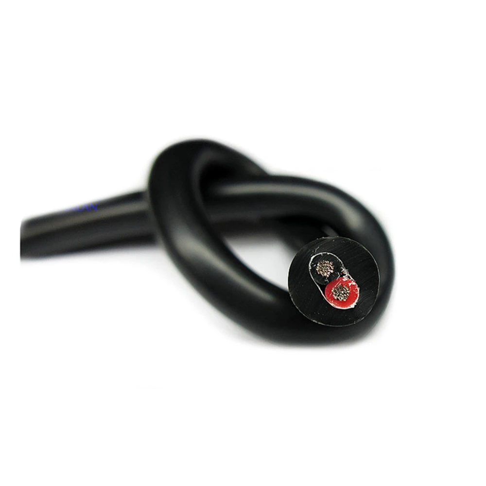

15AWG 2core 1.5mm2 silicone wire insulation flexible silicone wire silicone insulated wire Black high temperature wire