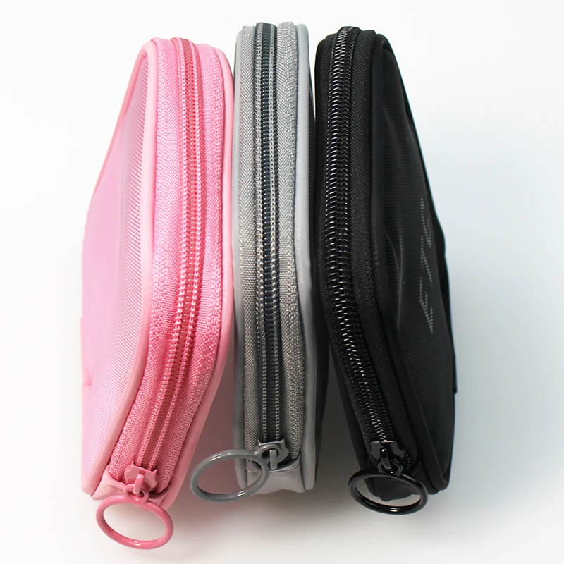 New arrivals perfume bottles storage bags black linen with chains lock small | Дом и сад