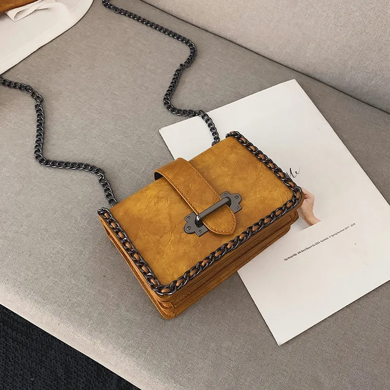 

Female Crossbody Bags For Women 2019 Quality PU Leather Luxury Handbags Designer Sac Main Ladies Vintage Shoulder Messenger Bag