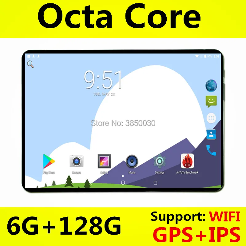 2019 Best-selling 10 inch 3G/4G Phone Call Tablet Pc Android 8.0 Octa...