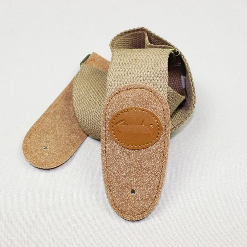 Adjustable Wood Guitar Shoulder Strap Long Belt for Musical Instruments Replacement Parts Strap Synthetic Leather Ends Adjustable Wood Guitar Shoulder Strap Long Belt for Musical Instruments Replacement Parts Strap Synthetic Leather Ends