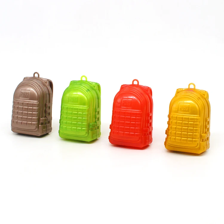  24pcs/set 4D Assembly Gun Imitates True 1/6 PUBG Mobile Level 3 Backpack Student Boy Toys