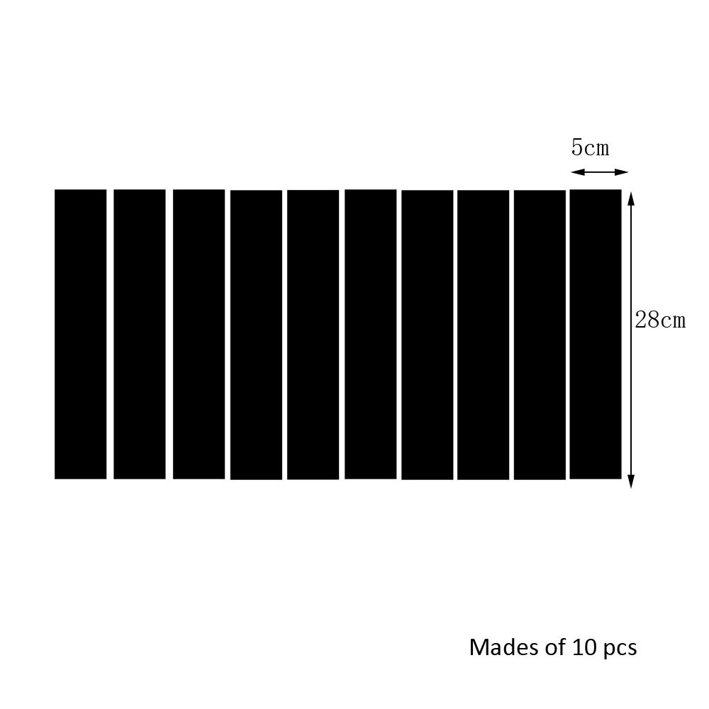 10 шт./компл. акриловая зеркальная поверхность прямоугольник, стикеры для домашнего декора, Гостиная гладкий полосатый ТВ Диван Фон Кирпичная стена искусство панно