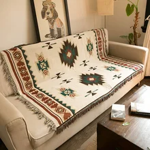 Bohemian Geometric Blanket Mandala Rug Sofa Cover Tapestry Throw Towel Bedding Sheet Adults Kids Home Travel Cobija Cobertor